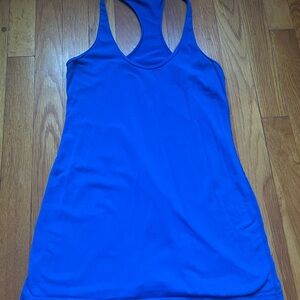 Lululemon Athletica Vibrant Blue Tank Top